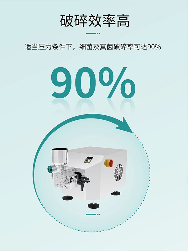 破碎效率高
